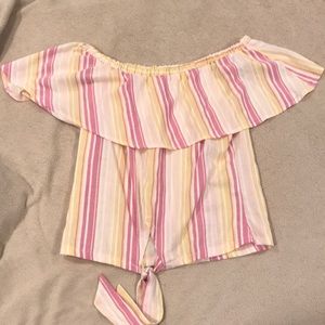 Off the shoulder top